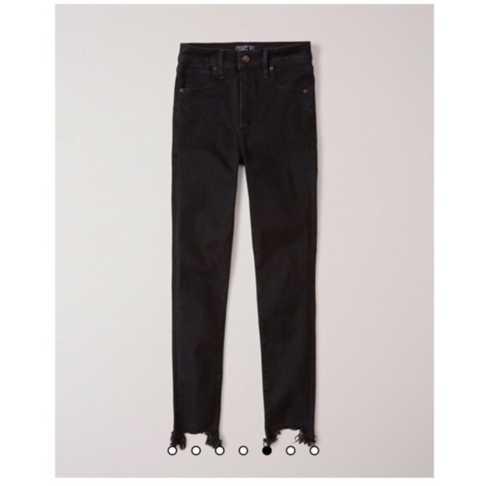 A&F black jeans, size 30 (or 8), NWOT